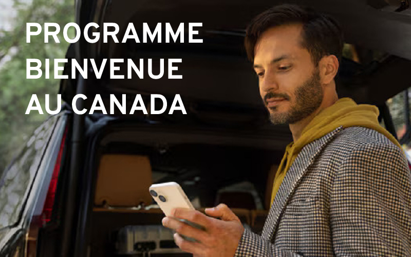 Offres spéciales de GM : Programme Bienvenue au Canada