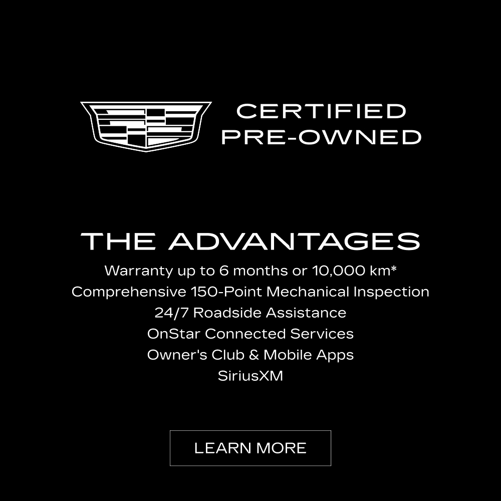 Cadillac Granby popup certifie EN